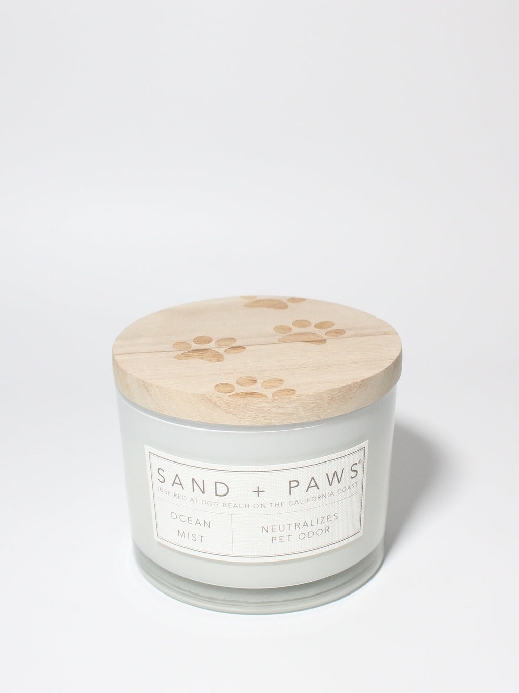 Signature Sand + Paws Ocean Mist 12 oz scented candle