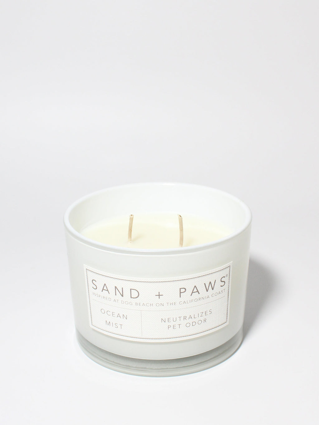 Signature Sand + Paws Ocean Mist 12 oz scented candle