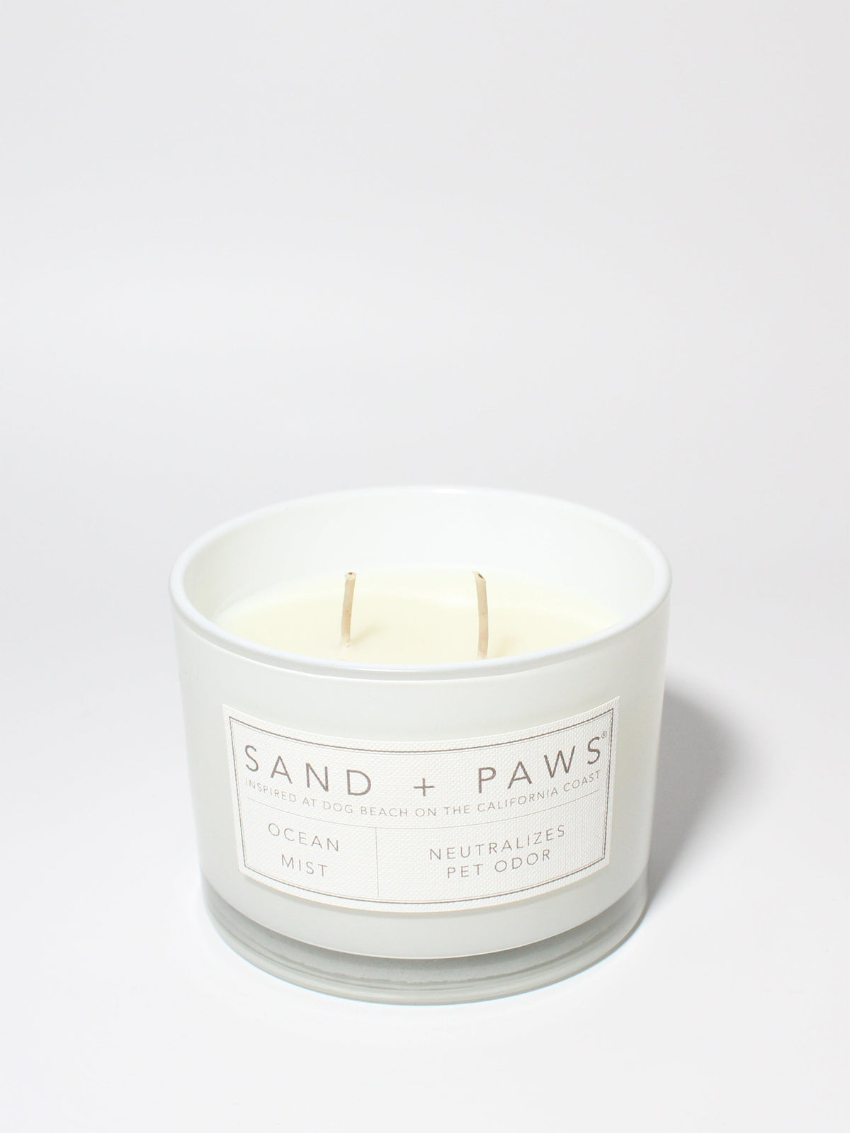 Signature Sand + Paws Ocean Mist 12 oz scented candle