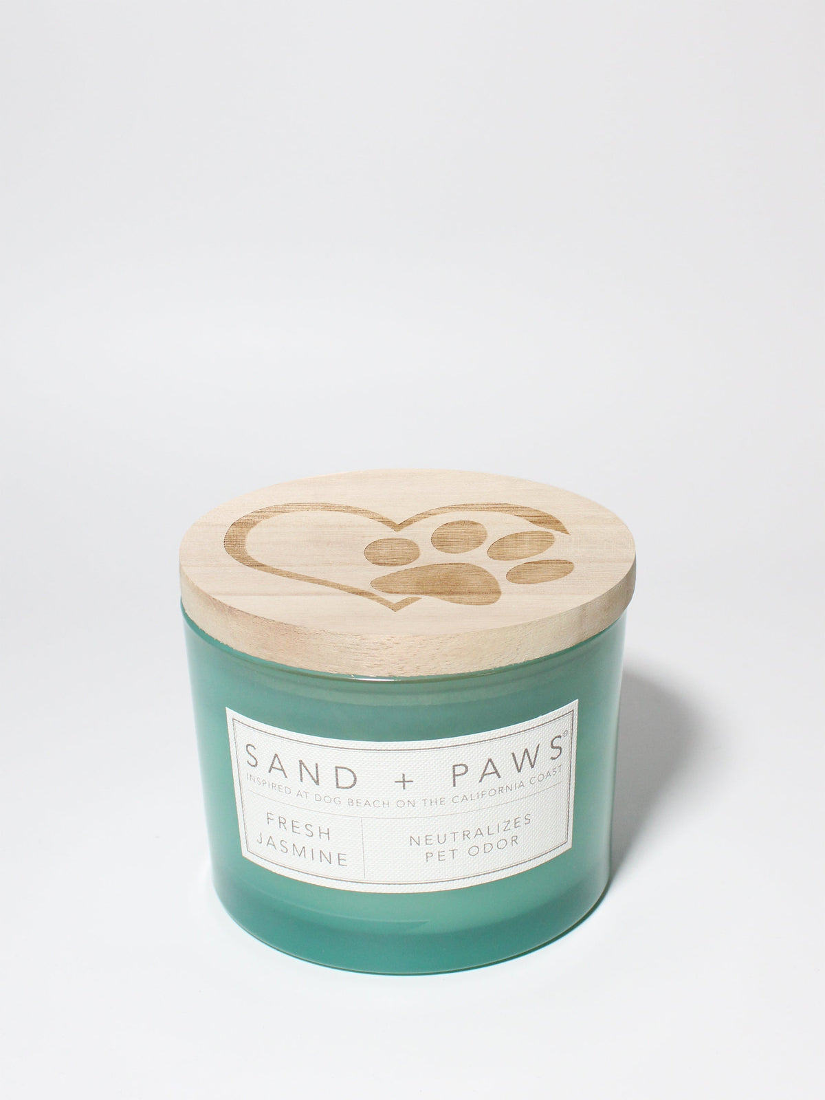 Signature Sand + Paws Fresh Jasmine 12 oz scented candle