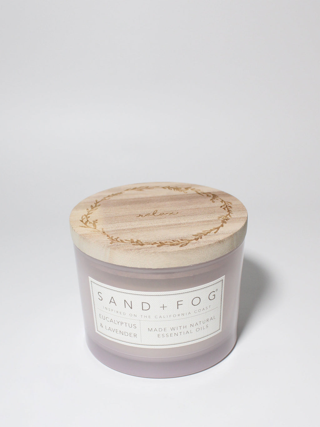 Signature Eucalyptus & Lavender 12 oz scented candle