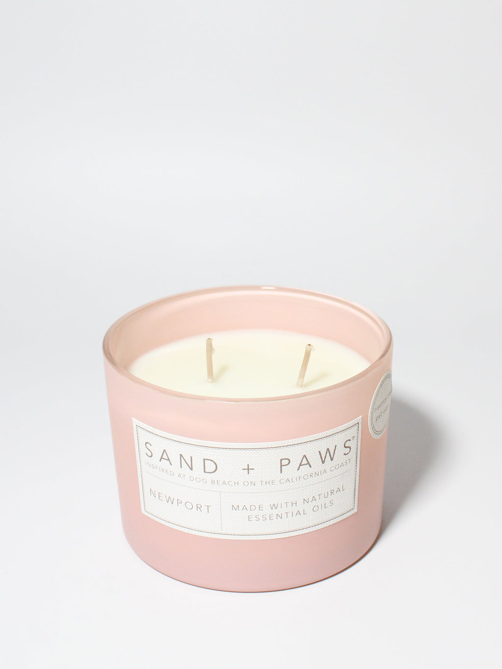 Signature Sand + Paws Newport 12 oz scented candle