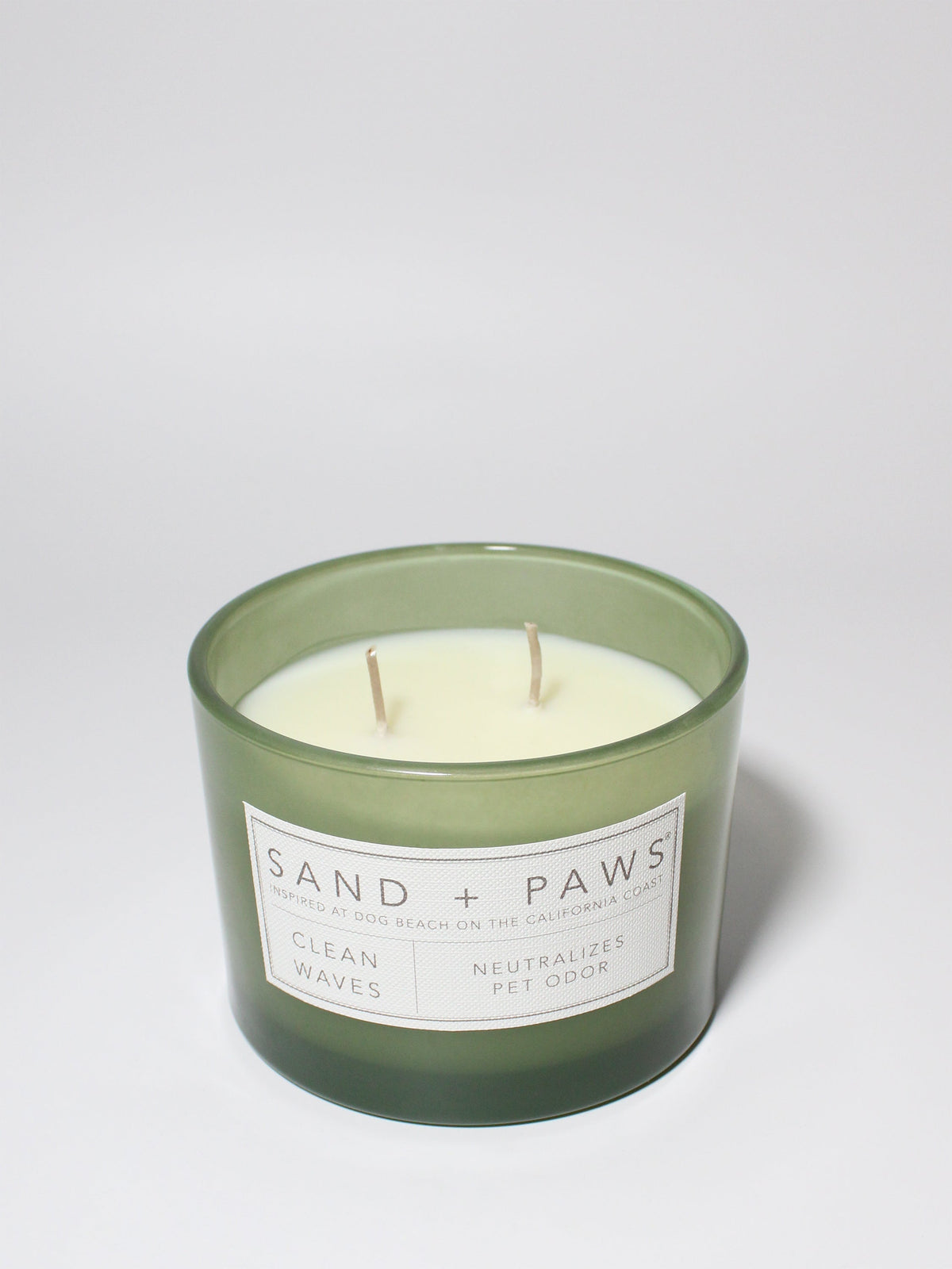 Signature Sand + Paws Clean Waves 12 oz scented candle