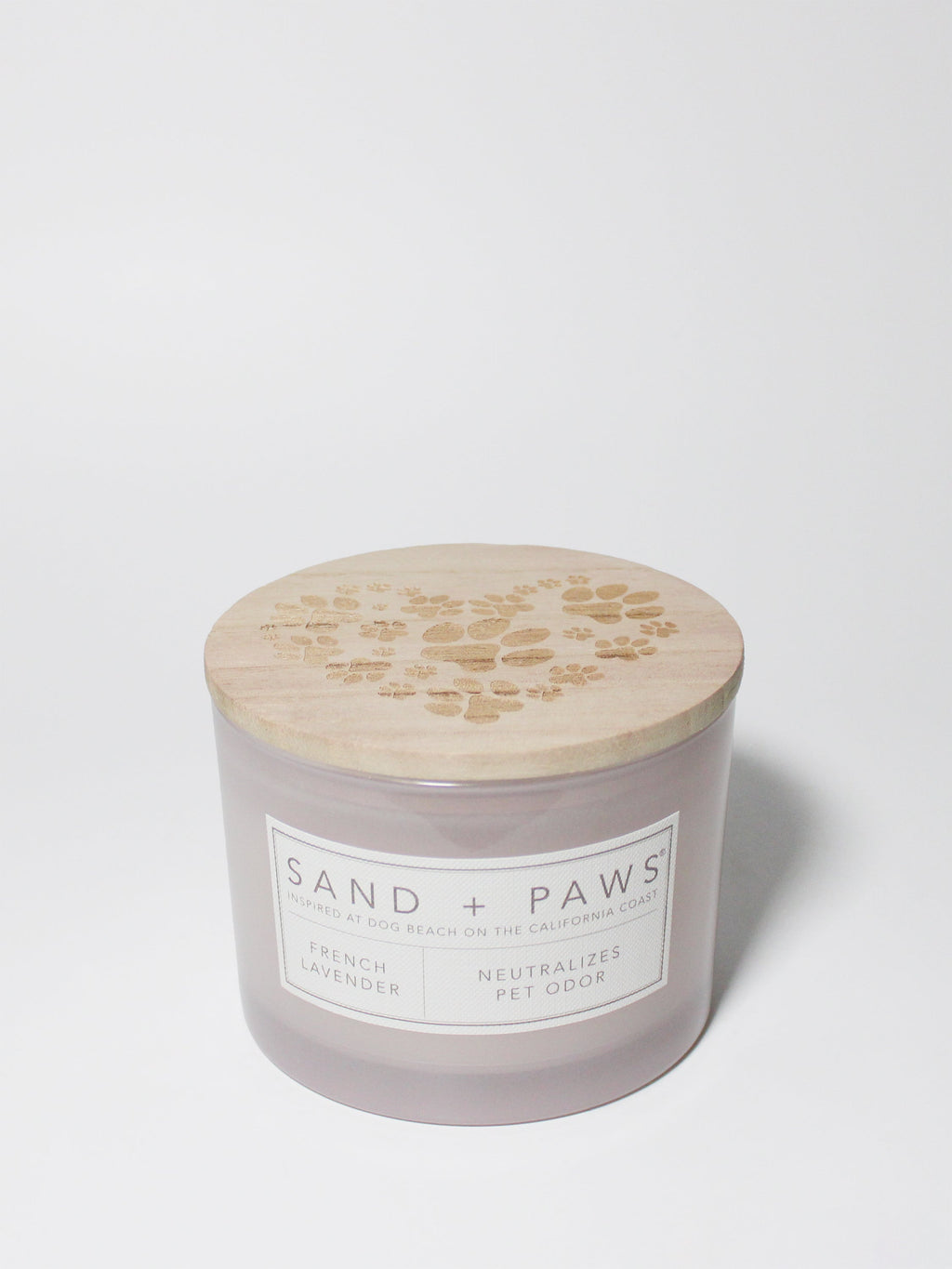 Signature Sand + Paws French Lavender 12 oz scented candle
