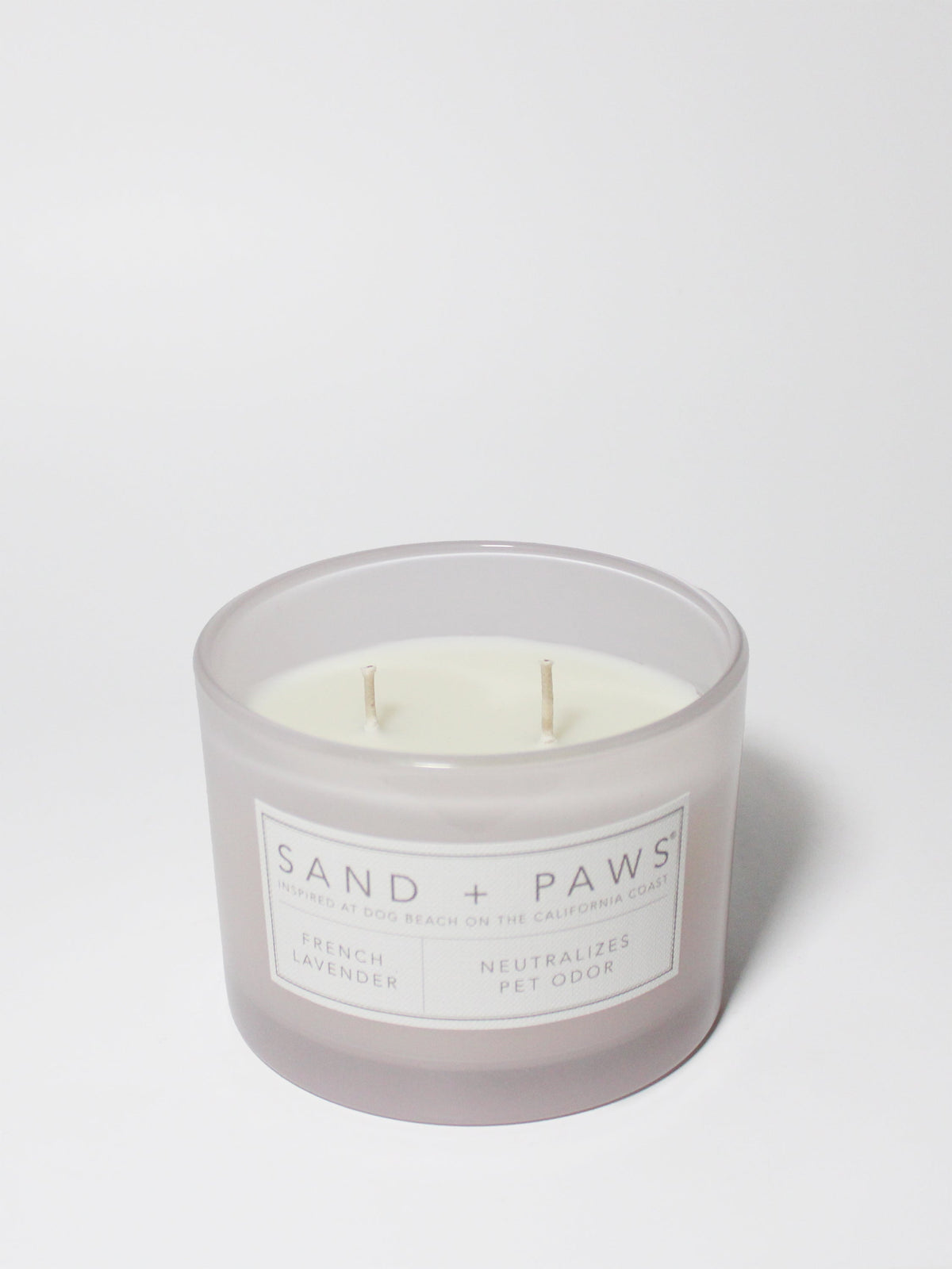Signature Sand + Paws French Lavender 12 oz scented candle