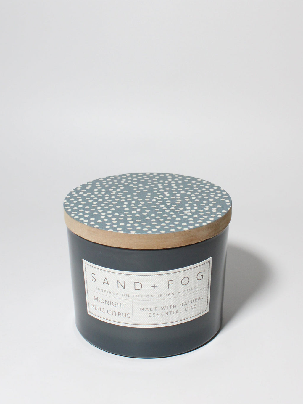 Signature Midnight Blue Citrus 12 oz scented candle