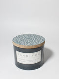 Signature Midnight Blue Citrus 12 oz scented candle