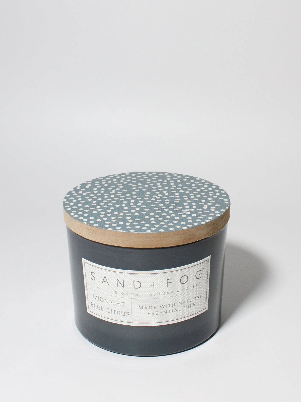 Signature Midnight Blue Citrus 12 oz scented candle