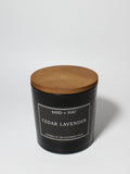 Signature Cedar Lavender 21 oz scented candle