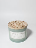 Signature Sand + Paws Ocean & Sea Salt 12 oz scented candle
