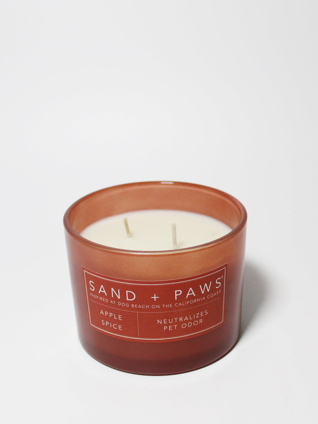 Signature Sand + Paws Apple Spice 12 oz scented candle