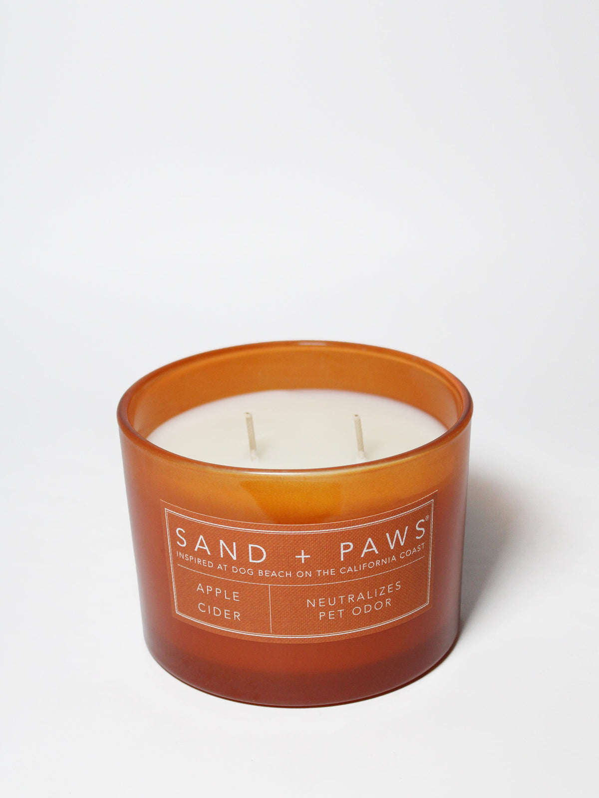 Signature Sand + Paws Apple Cider 12 oz scented candle