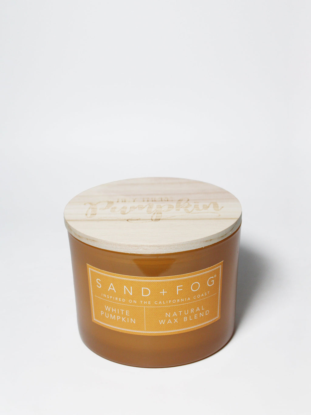 Signature White Pumpkin 12 oz scented candle