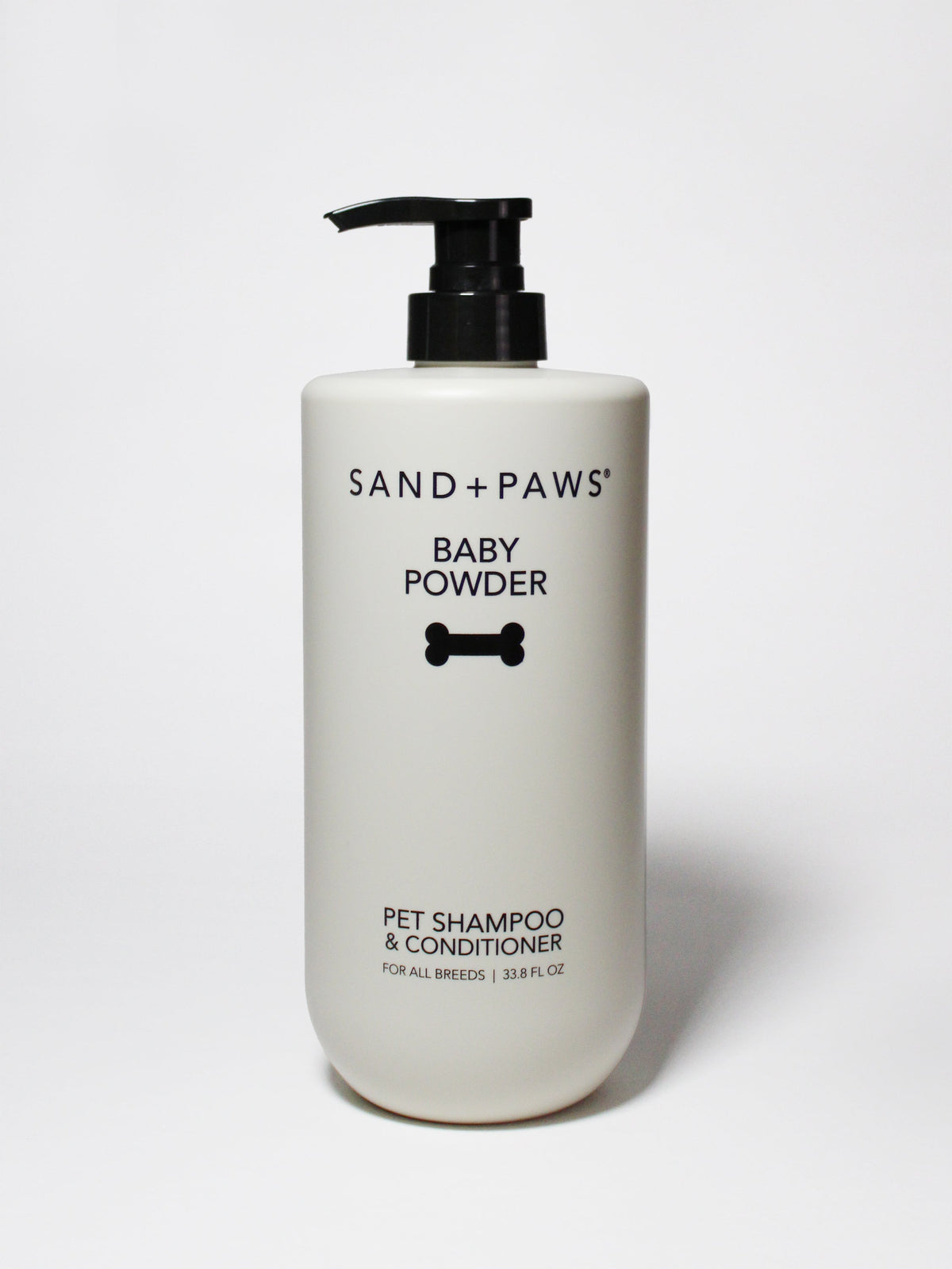 Practical Sand + Paws Pet Shampoo & Conditioner - Baby Powder