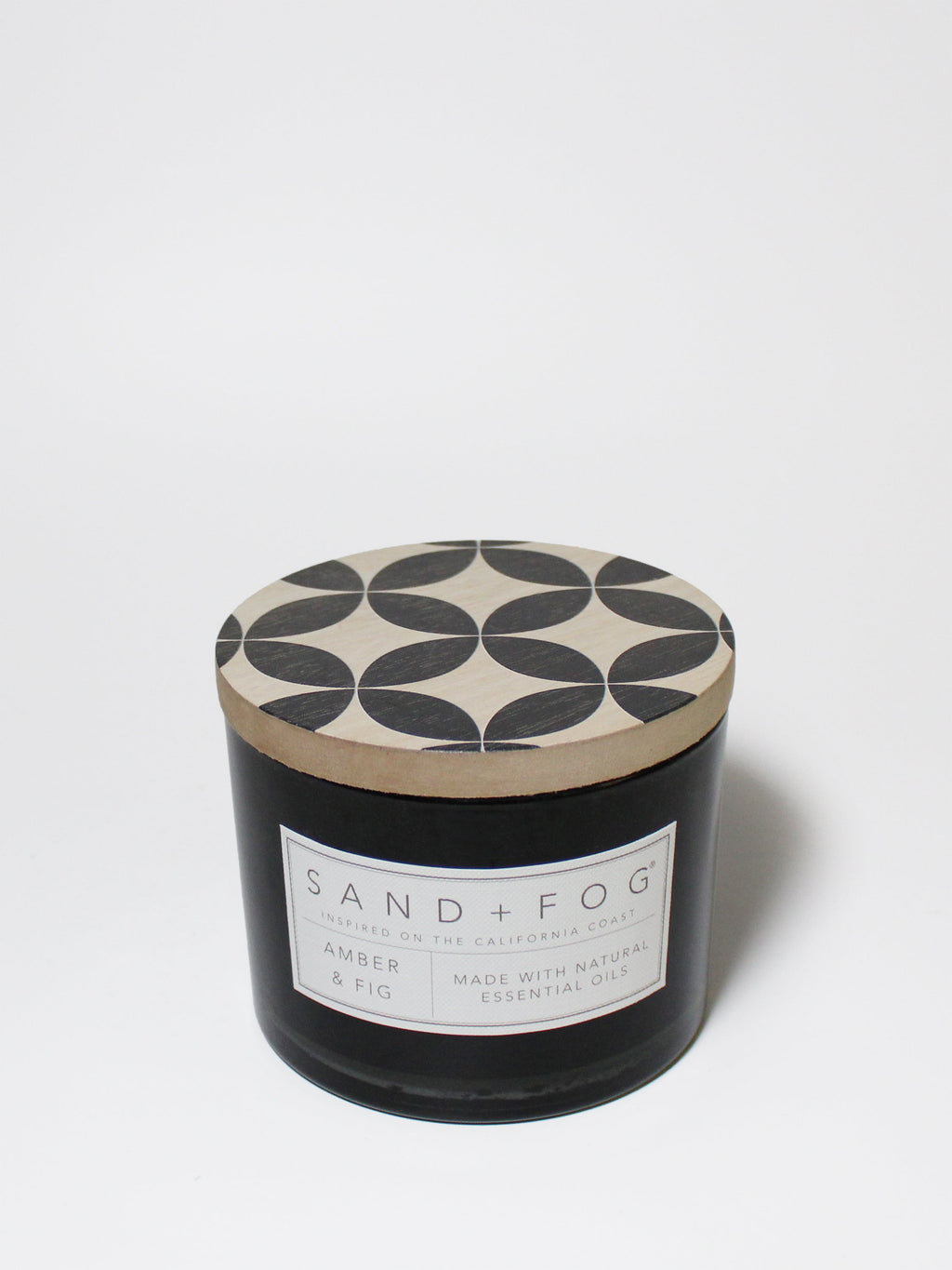Signature Amber & Fig 12 oz scented candle
