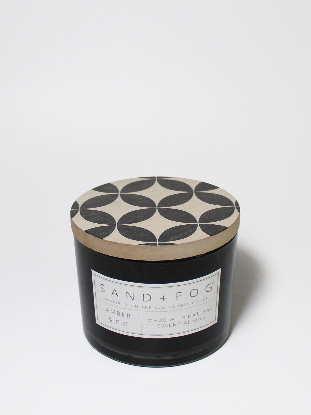 Signature Amber & Fig 12 oz scented candle