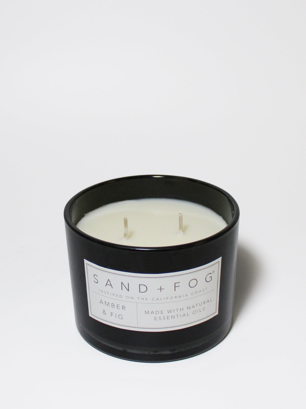 Signature Amber & Fig 12 oz scented candle