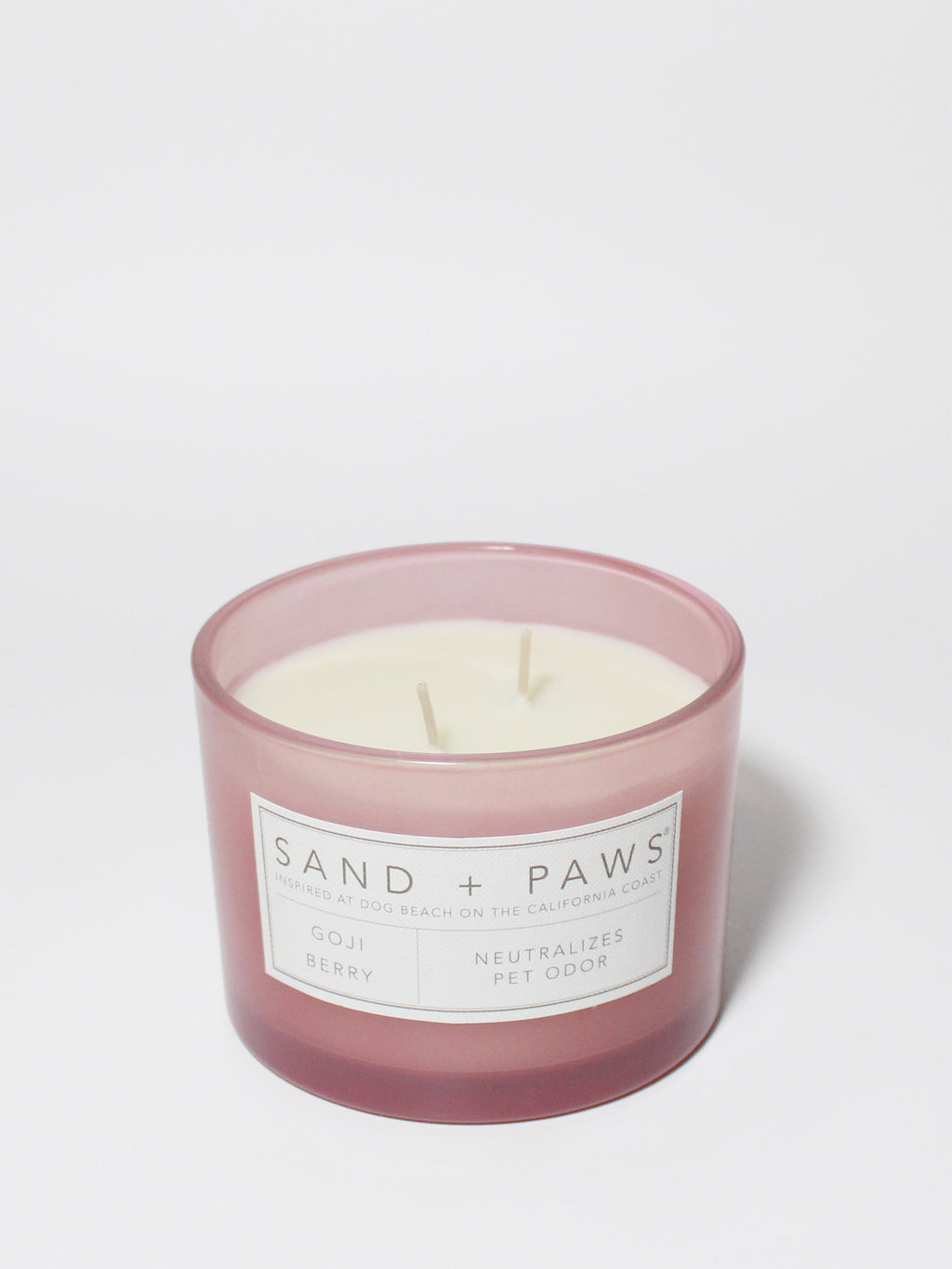 Signature Sand + Paws Goji Berry 12 oz scented candle