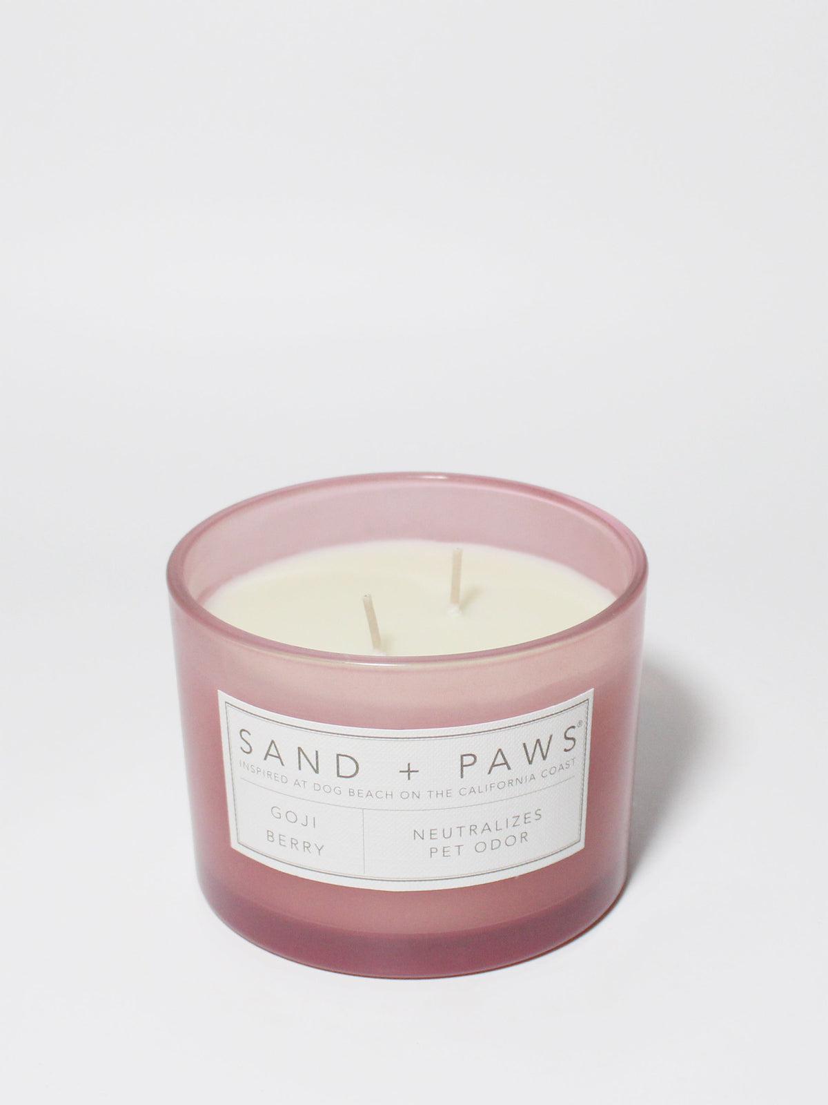 Signature Sand + Paws Goji Berry 12 oz scented candle