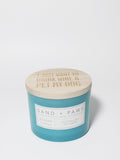 Signature Sand + Paws Golden Citrus 12 oz scented candle