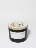 Signature Sand + Paws White Vanilla 12 oz scented candle