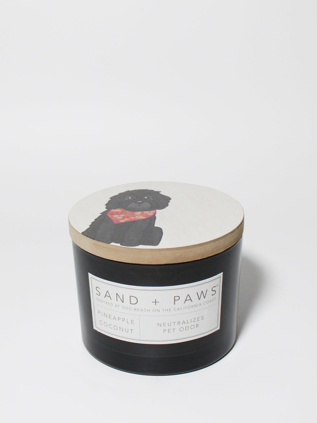 Signature Sand + Paws Pineapple Coconut 12 oz scented candle