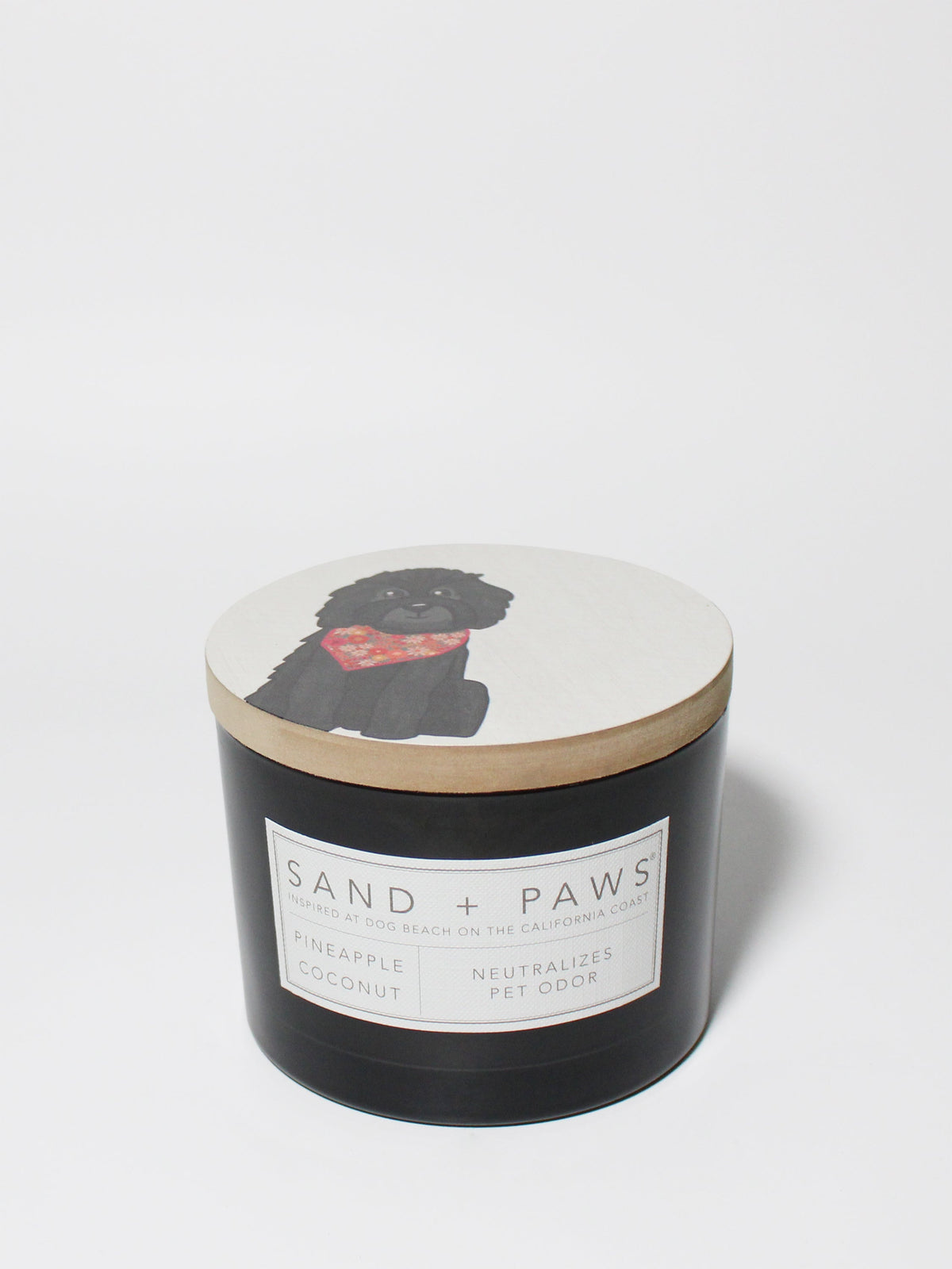 Signature Sand + Paws Pineapple Coconut 12 oz scented candle