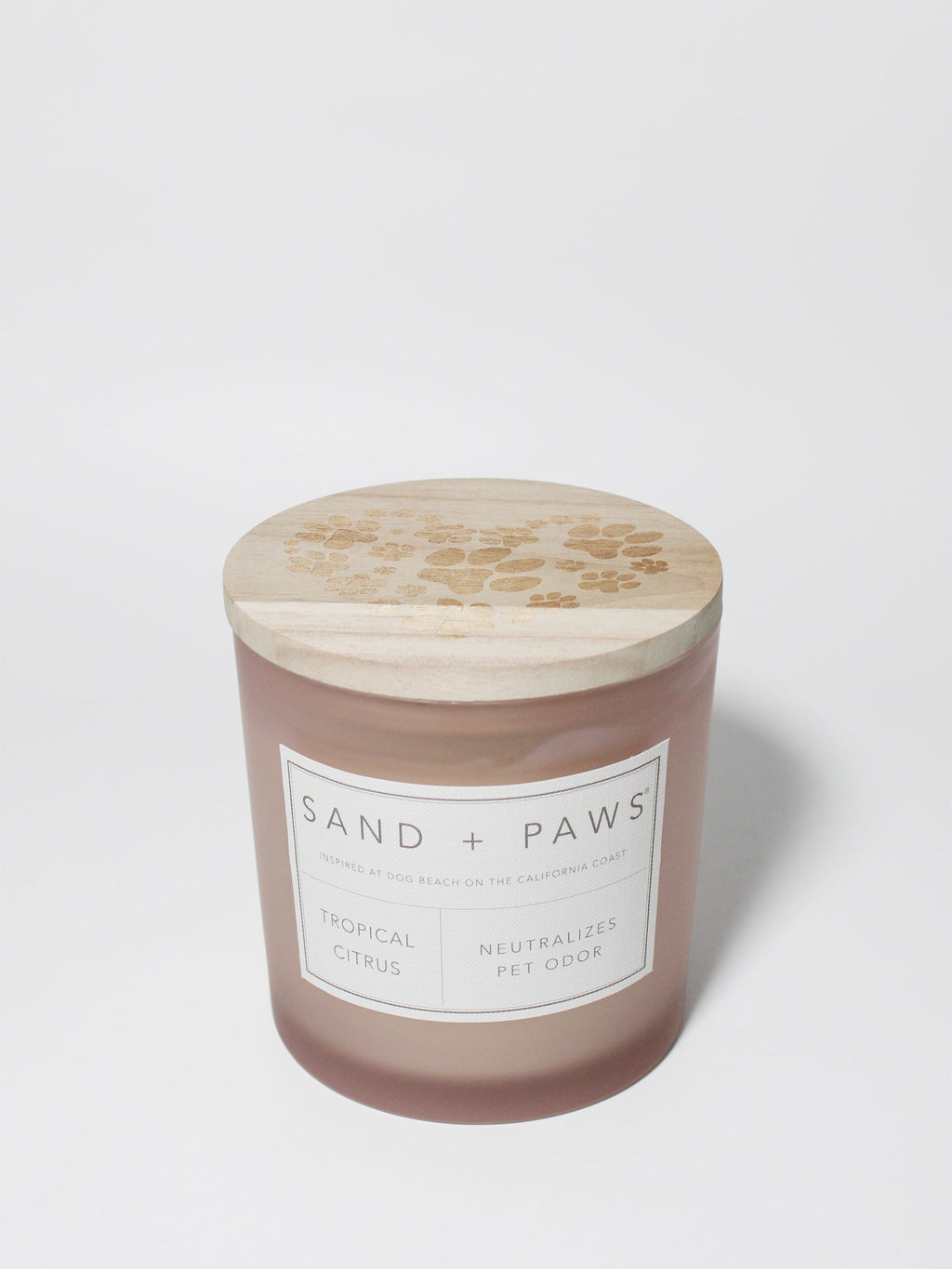 Signature Sand + Paws Tropical Citrus 21 oz scented candle