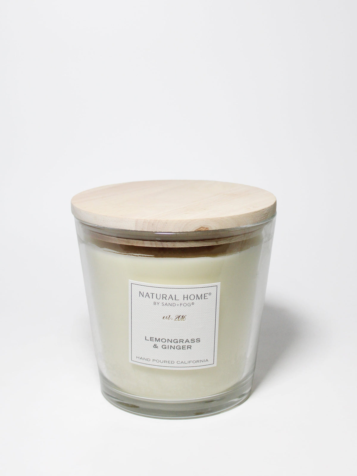 Signature Lemongrass & Ginger Natural Home 31 oz scented candle