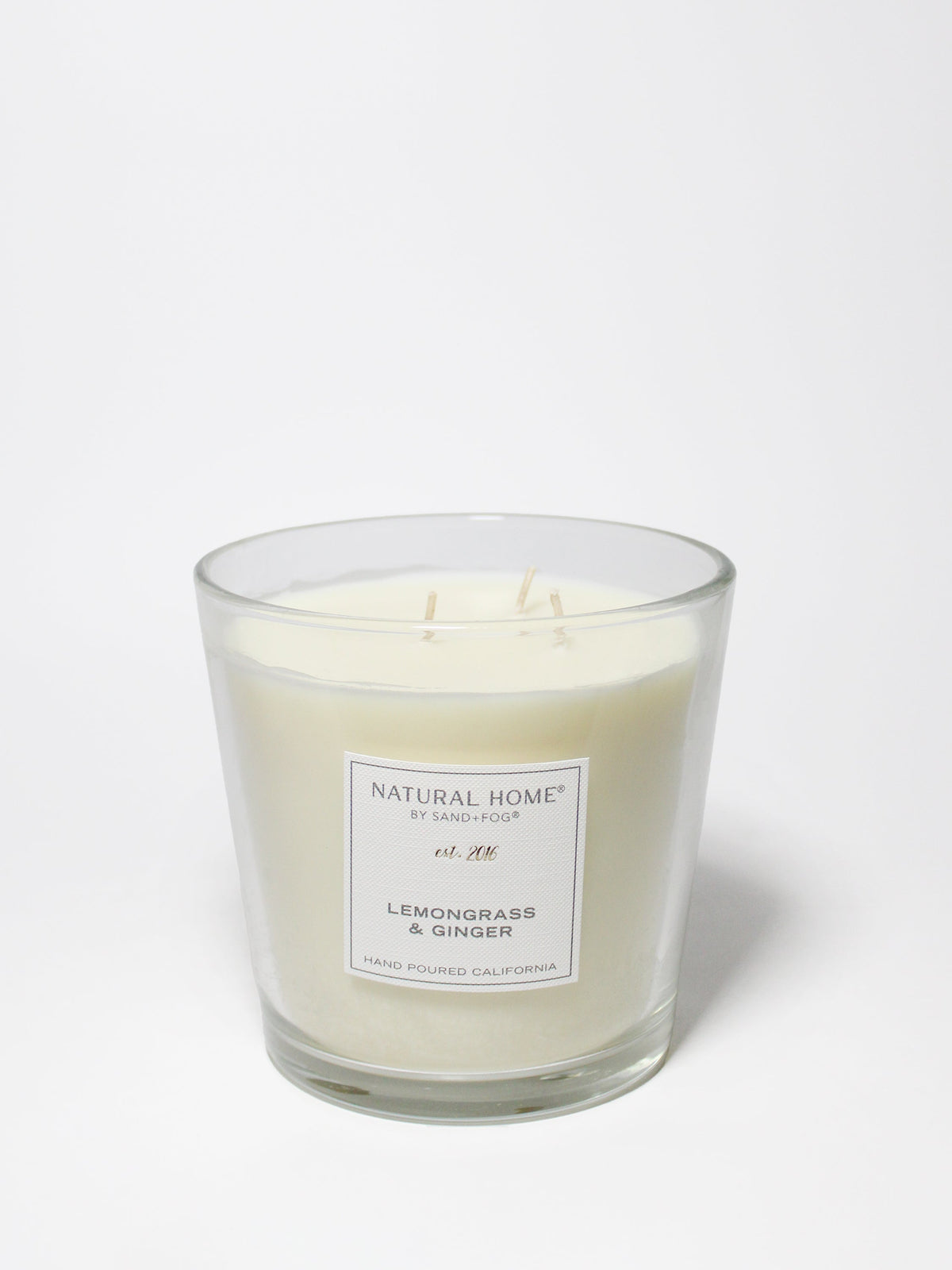 Signature Lemongrass & Ginger Natural Home 31 oz scented candle