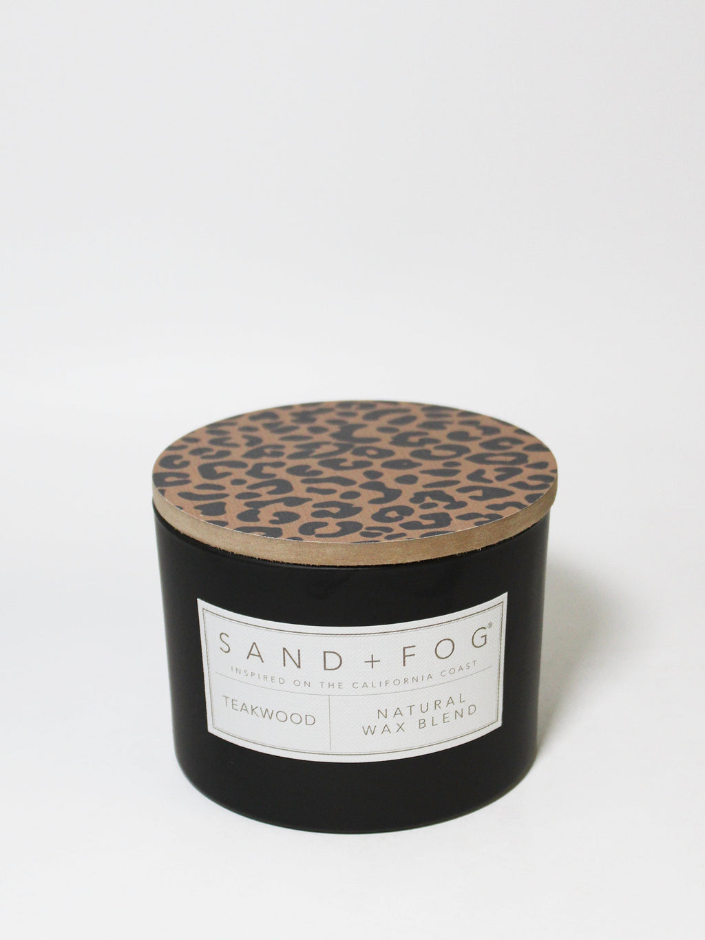 Signature Teakwood 12 oz scented candle