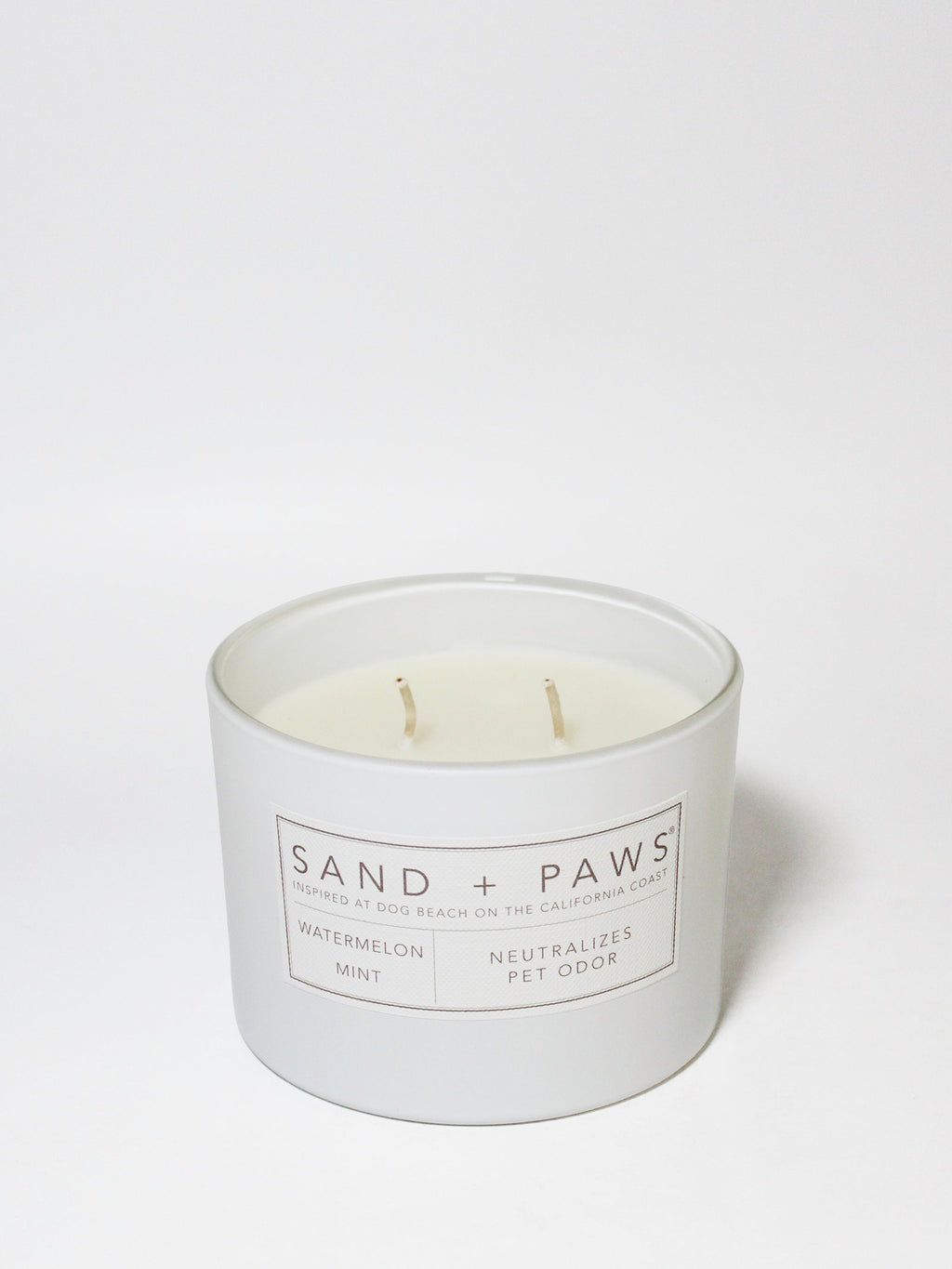 Signature Sand + Paws Watermelon Mint 12 oz scented candle