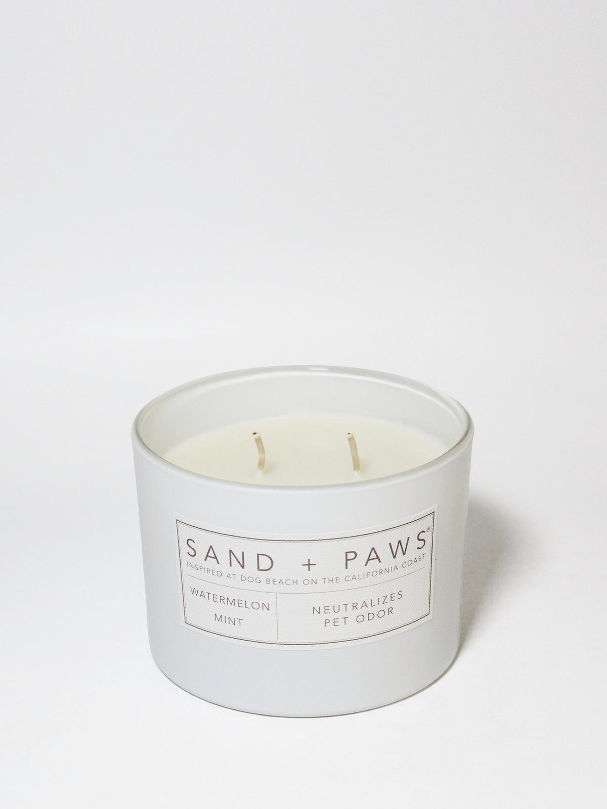 Signature Sand + Paws Watermelon Mint 12 oz scented candle