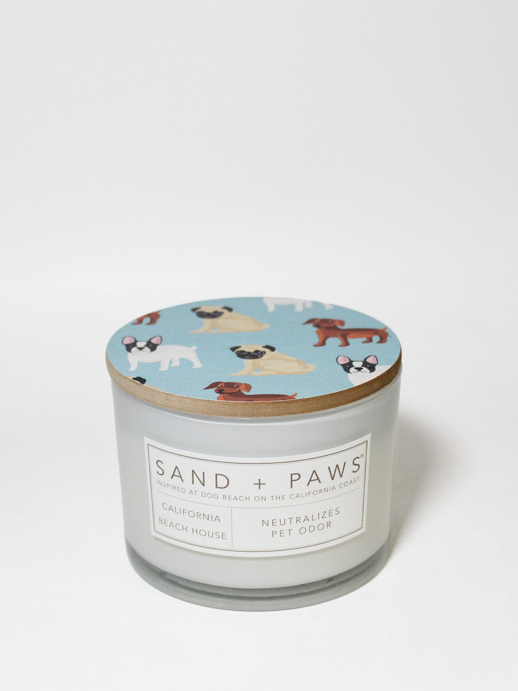 Signature Sand + Paws California Beach House 12 oz scented candle