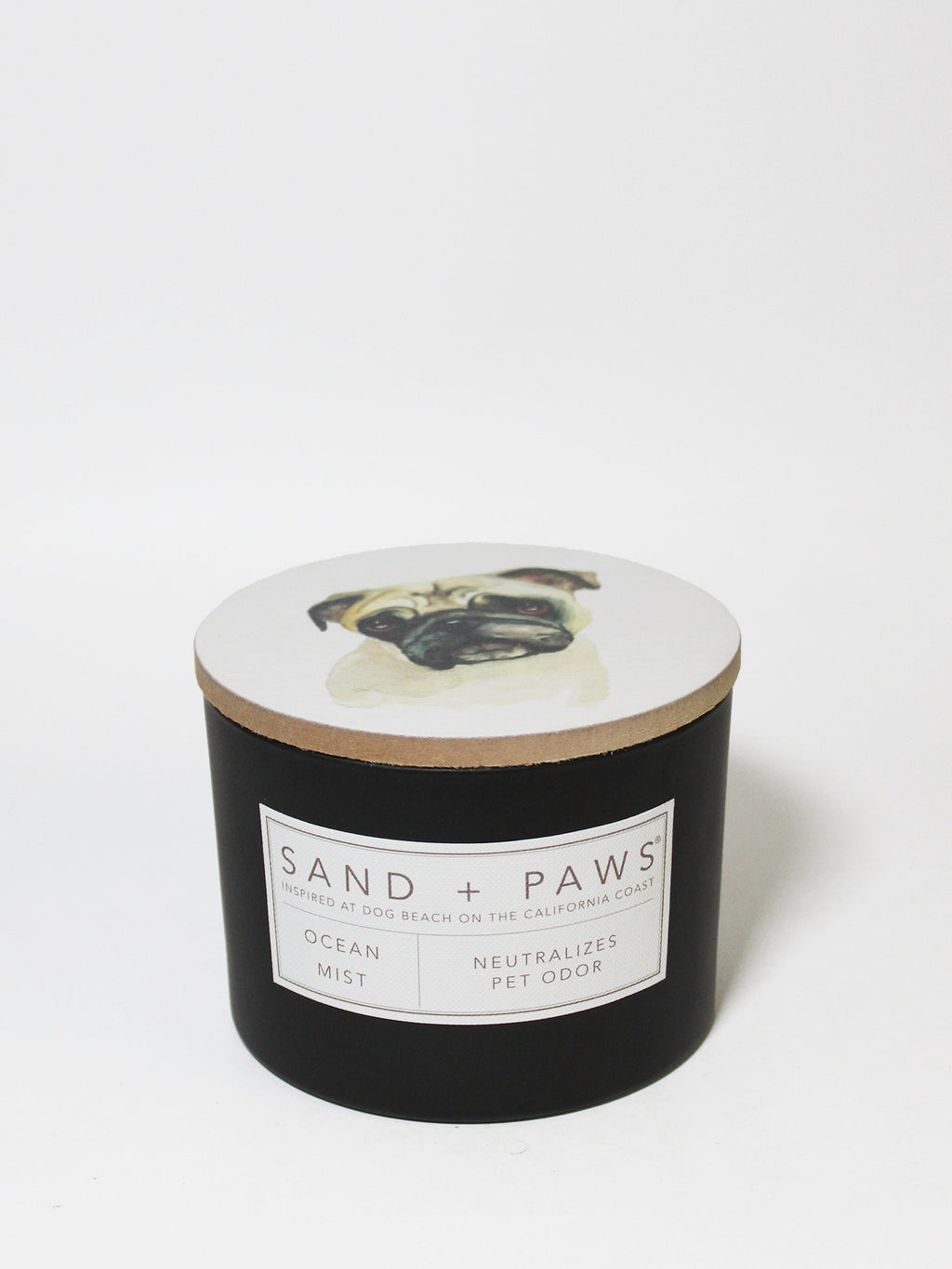 Signature Sand + Paws Ocean Mist 12 oz scented candle
