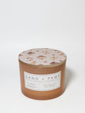 Signature Sand + Paws Floral Bamboo 12 oz scented candle