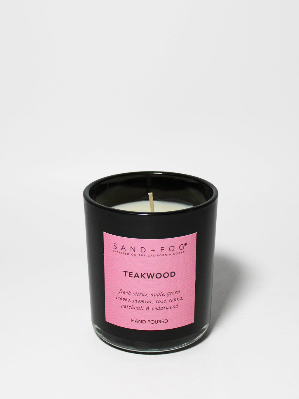 Signature Teakwood 10 oz scented candle