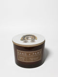 Signature Sand + Paws Amber & Fig 12 oz scented candle