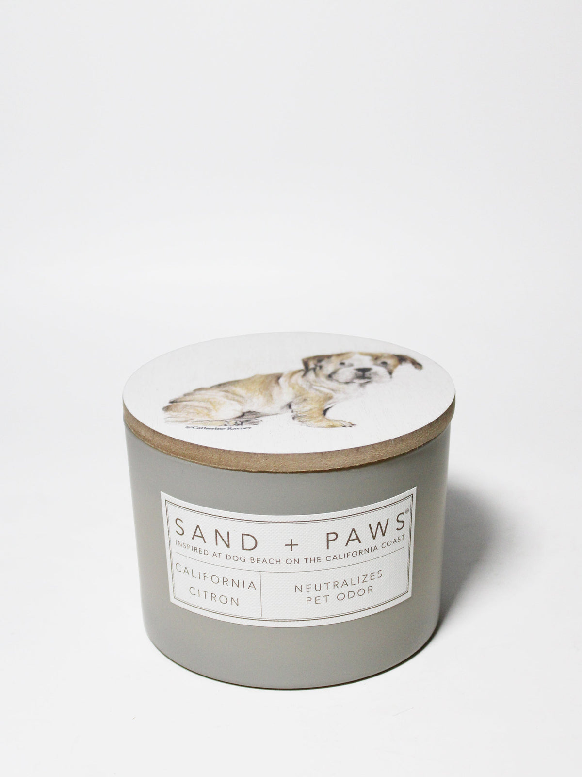 Signature Sand + Paws California Citron 12 oz scented candle