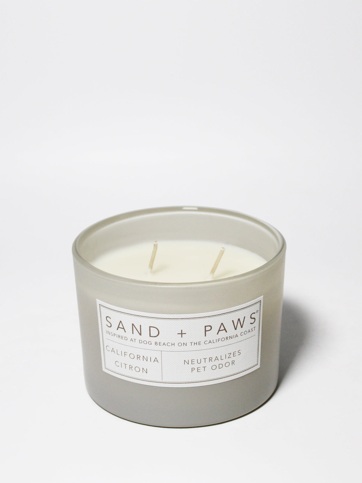 Signature Sand + Paws California Citron 12 oz scented candle