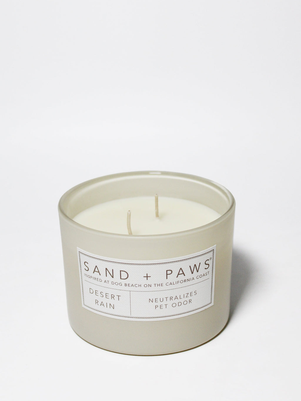Signature Sand + Paws Desert Rain 12 oz scented candle