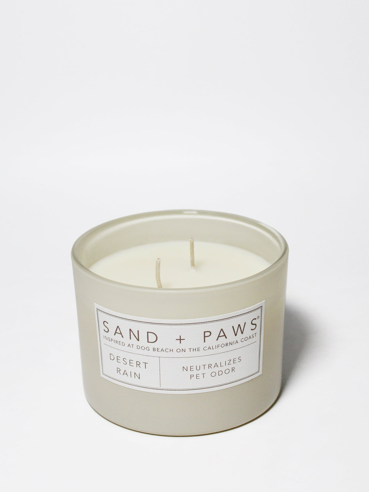 Signature Sand + Paws Desert Rain 12 oz scented candle