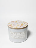 Signature Ambered Wood 12 oz scented candle