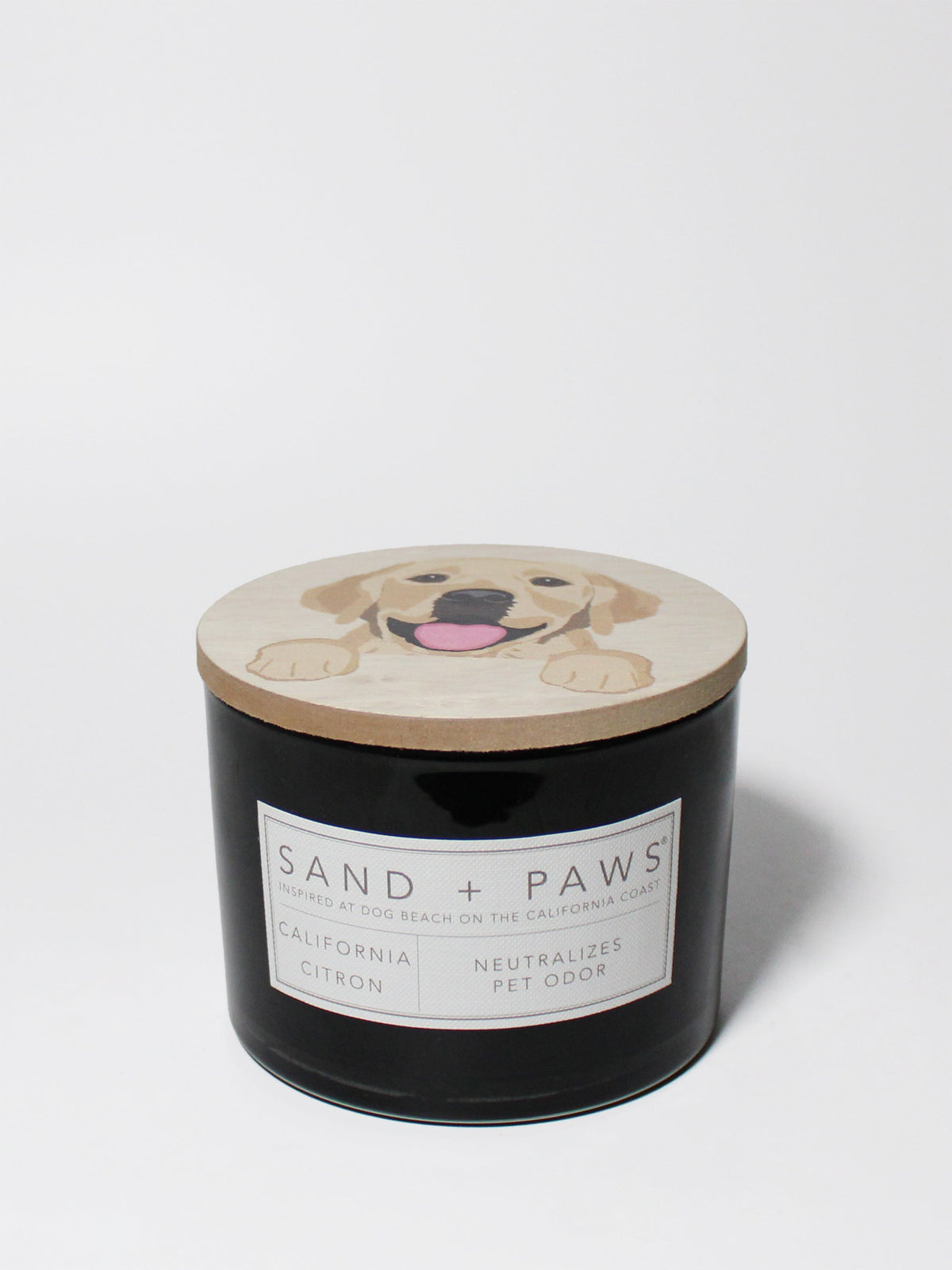 Signature Sand + Paws California Citron 12 oz scented candle