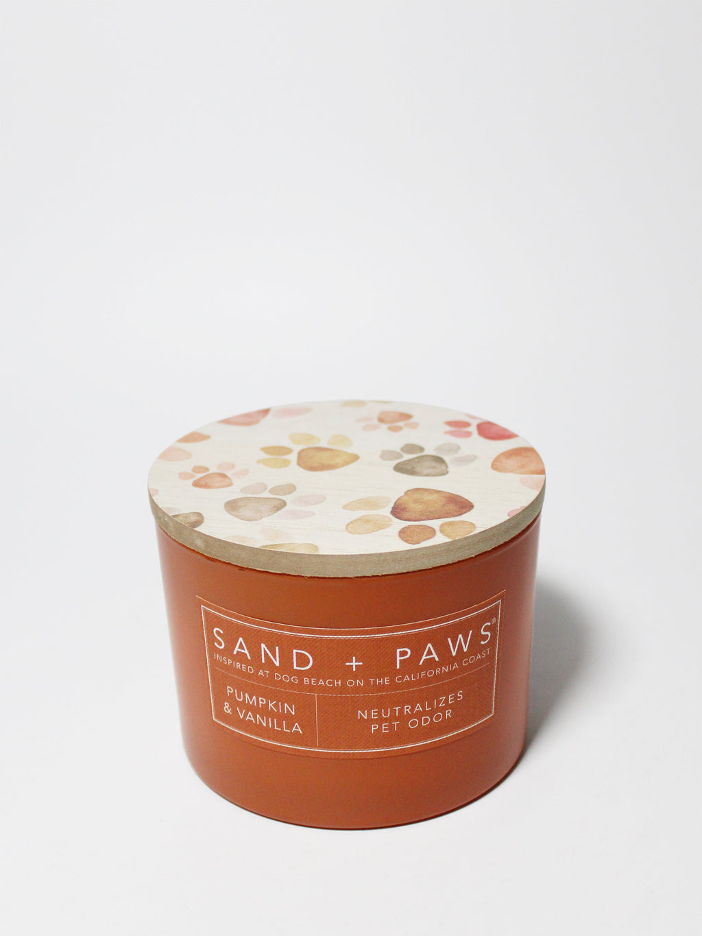 Signature Sand + Paws Pumpkin & Vanilla 12 oz scented candle
