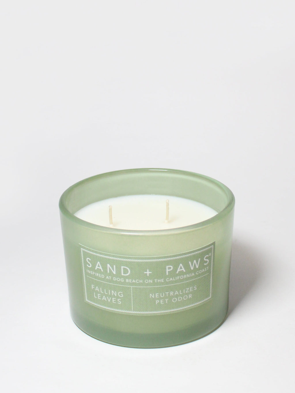 Signature Sand + Paws Falling Leaves 12 oz scented candle