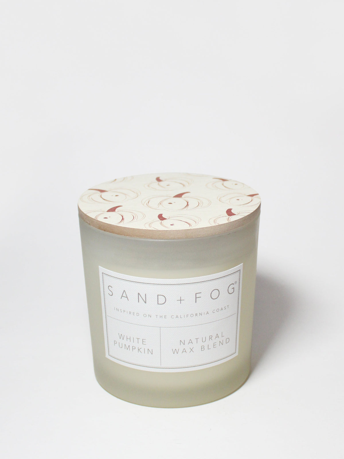 Signature White Pumpkin 21 oz scented candle