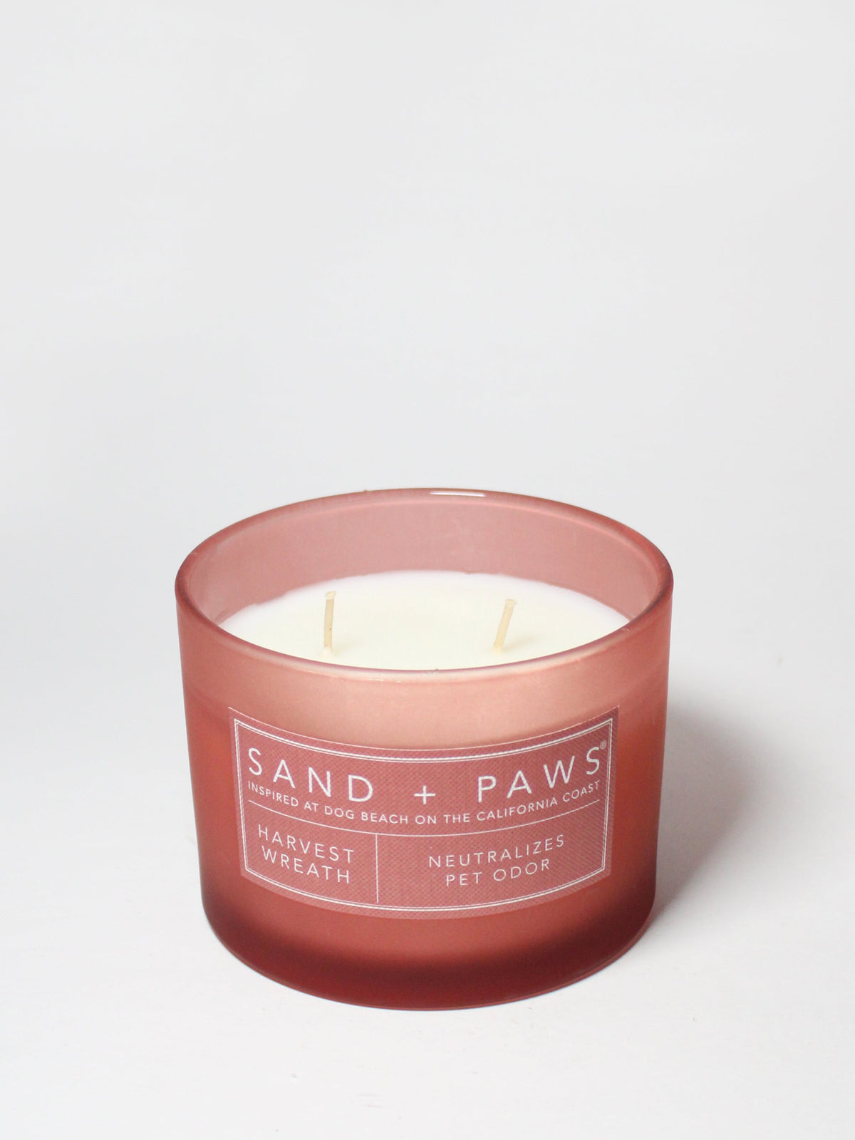 Signature Sand + Paws Harvest Wreath 12 oz scented candle