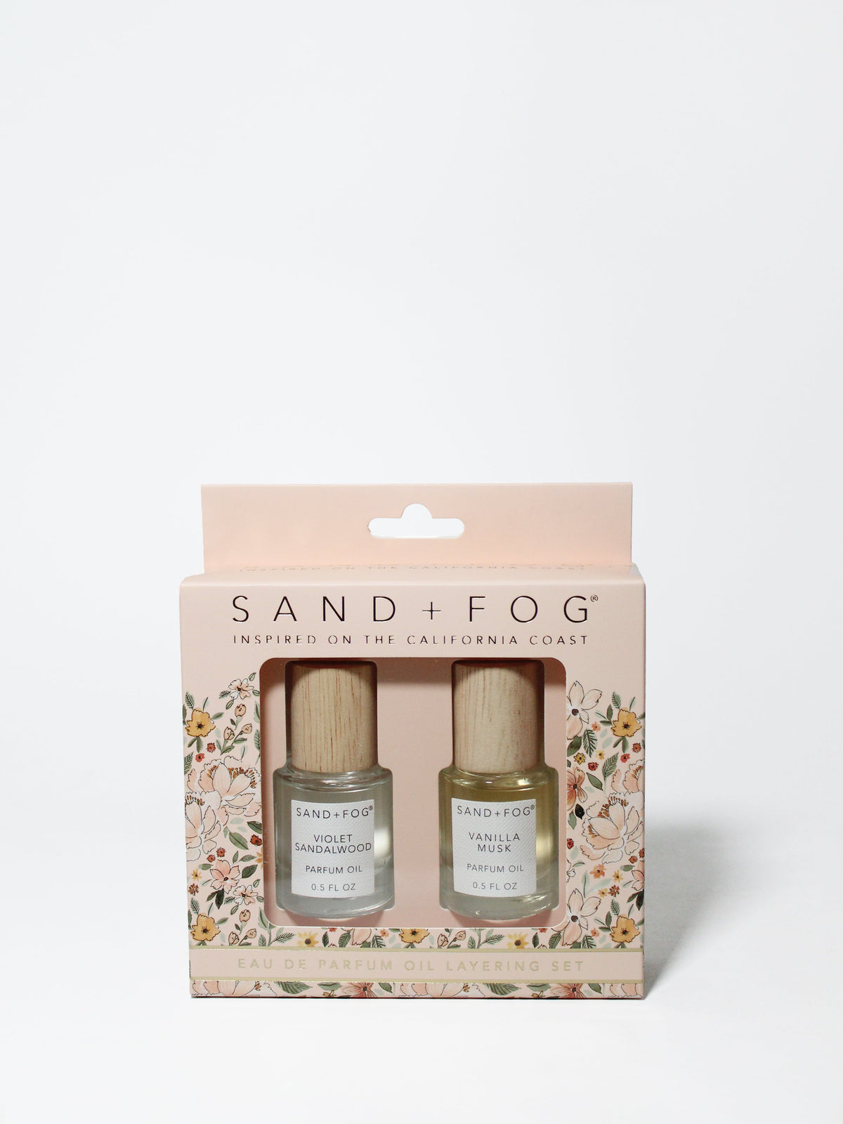 Elegant Perfume Oil Layering Rollerball Set - Vanilla Blooms Collection