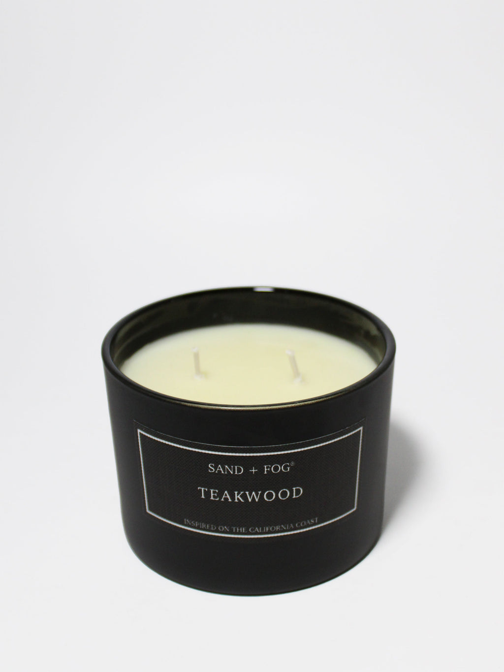 Signature Teakwood 12 oz scented candle